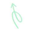 Illustration of arrow in light color